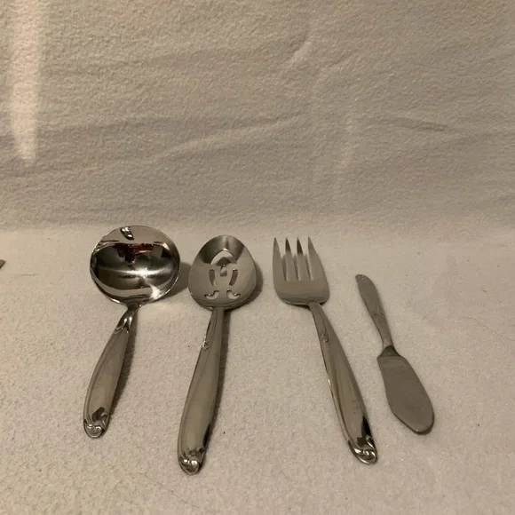 Simeon L. & George H. Rogers Variety Flatware - Picture 3 of 6